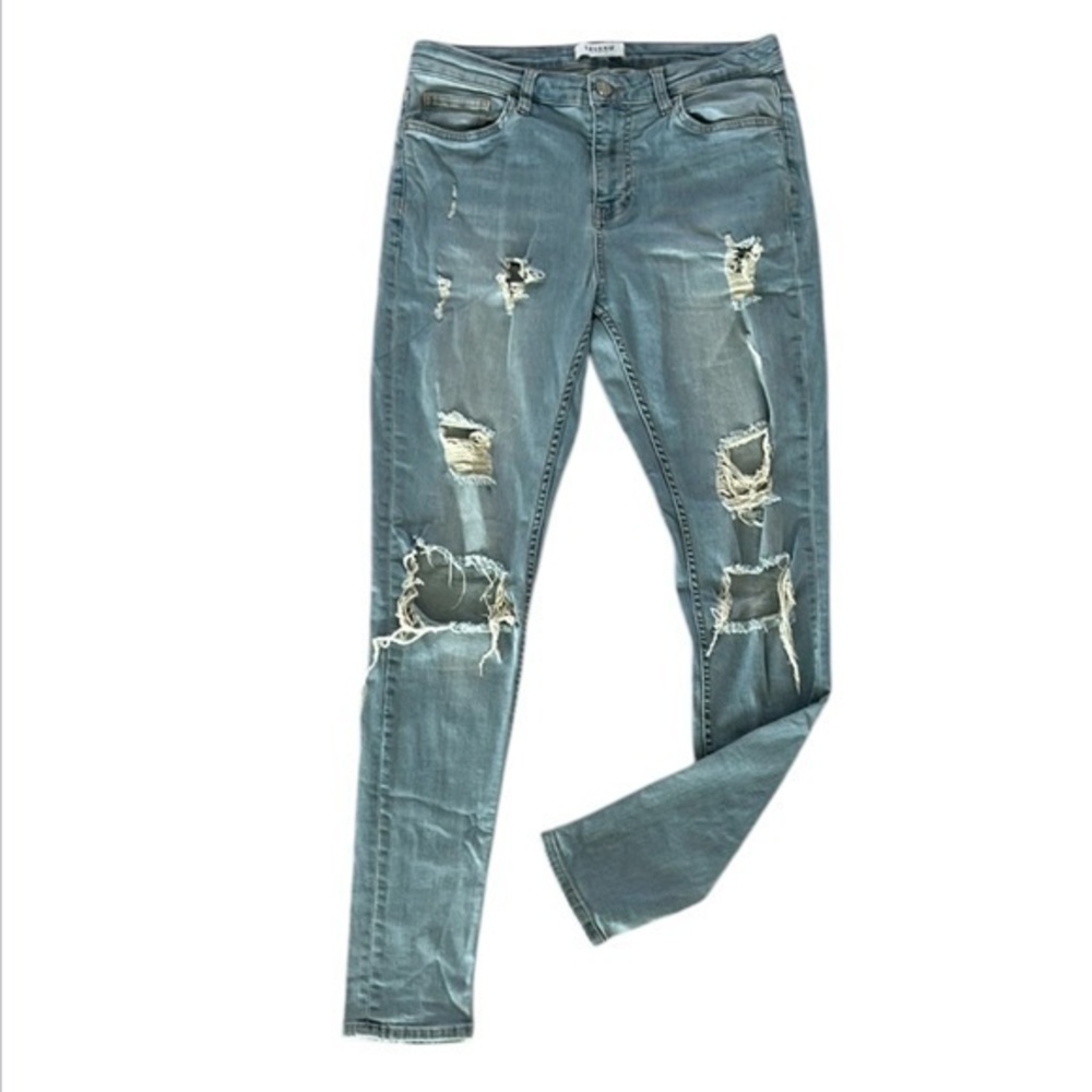 Legend London Men's skinny fit distressed jeans size 30x32